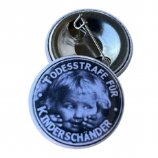 Todesstrafe fr Kinderschnder Button