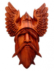 Odin (Holz Wandschmuck)