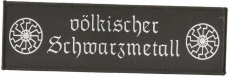 vlkischer Schwarzmetall gro (Aufnher)