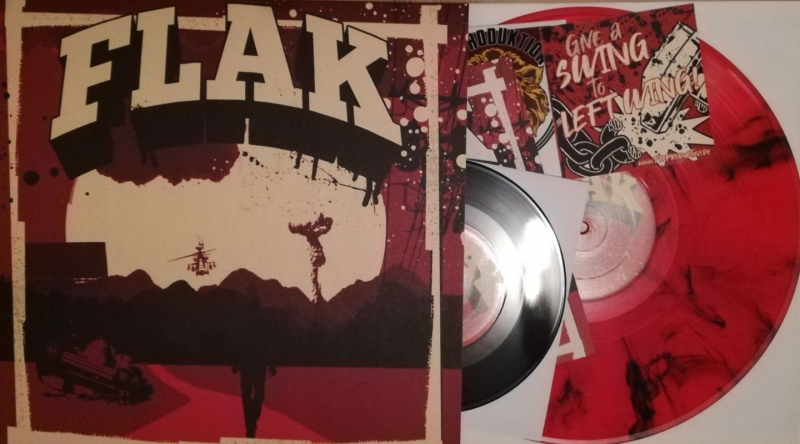 Flak - Der Mastab LP + EP red