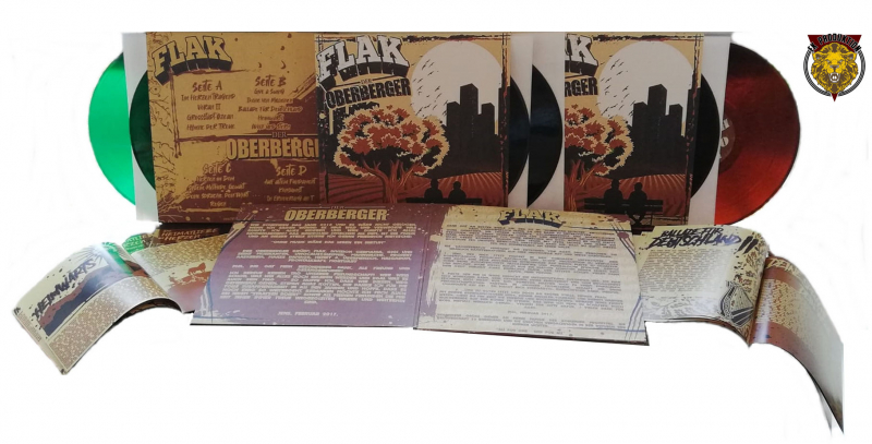 Flak / Der Oberberger - Kampfgefhrten 2-LP (black Vinyl)