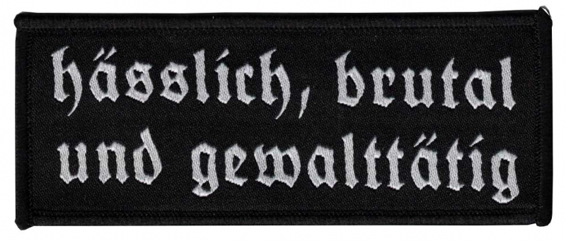 hsslich, brutal und gewaltttig Patch