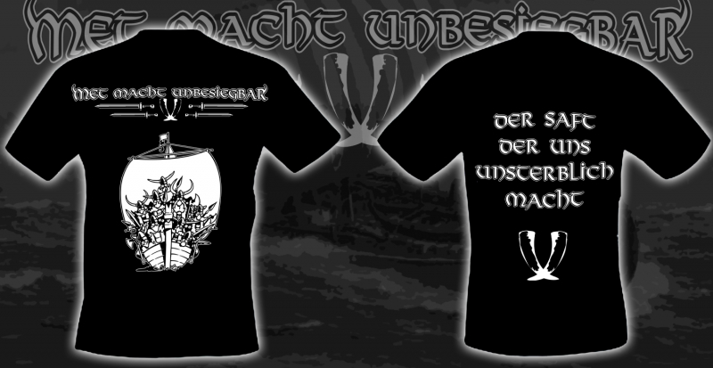 Met macht unbesiegbar Girlie Shirt