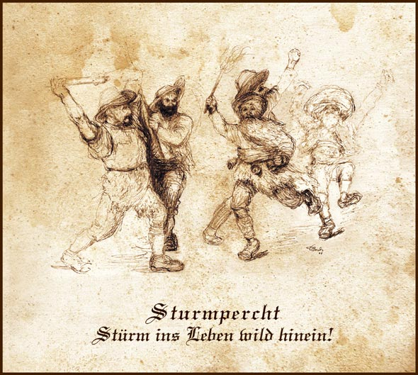 STURMPERCHT - Strm ins Leben wild hinein! Digi-CD