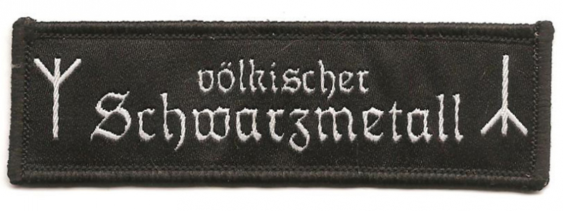 vlkischer Schwarzmetall - Runen (Aufnher)