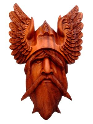 Odin (Holz Wandschmuck)