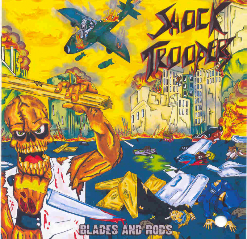 Shock Troopers - Blades and Rods CD