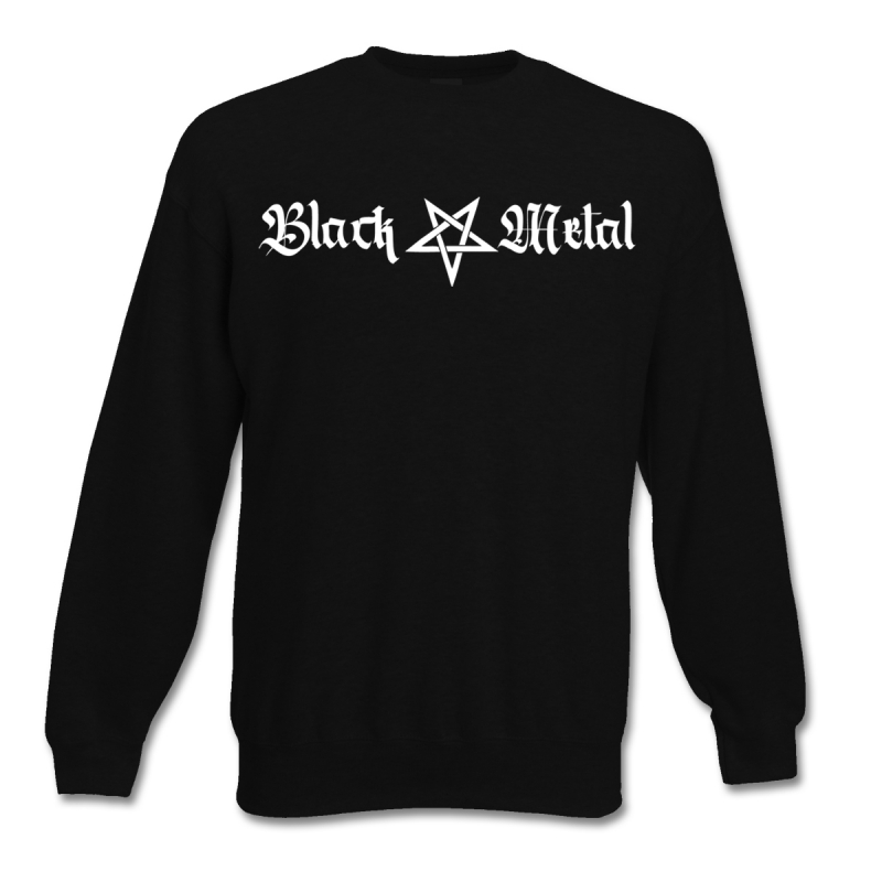 Black Metal + Pentagram [long] Sweatshirt