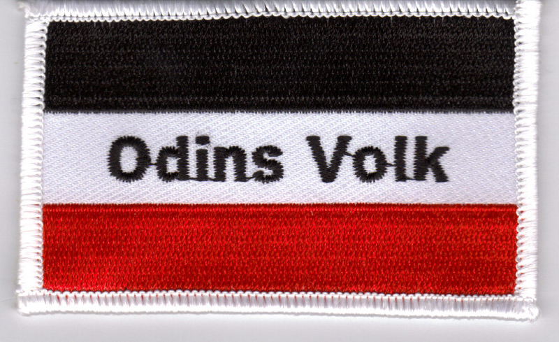 Odins Volk - schwarz/wei/rot - (Aufnher)