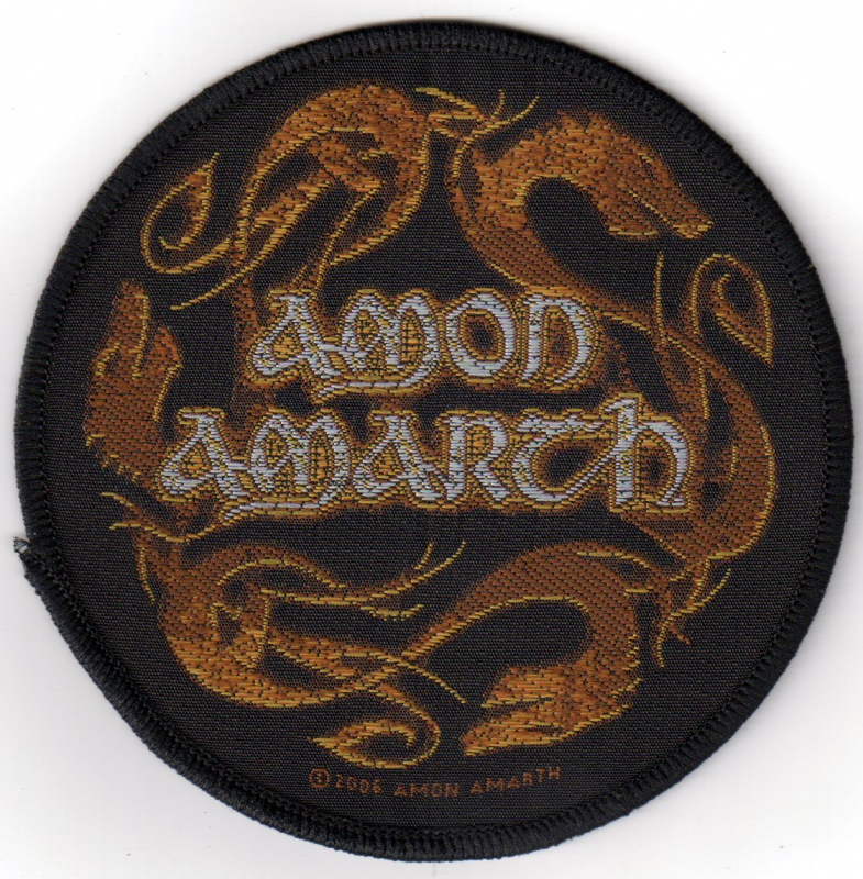 Amon Amarth - Dragons Circular (Patch)