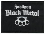 Hooligan Black Metal Patch