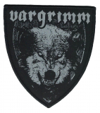 Vargrimm - Wolf grau (Aufnäher)