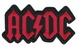 AC/DC - Logo rot (Aufnäher)