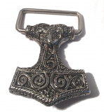 Thors Hammer Buckle (buckle in silver)