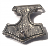 Thors Hammer Buckle (Grtelschnalle in Silber)