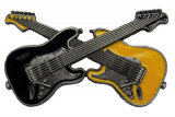 E-Guitar Belt Buckle