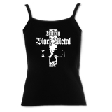 Unholy Black Metal Girly Spaghetti-Trger-Shirt