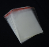 Adhesive seal bag for postcards