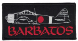 Barbatos - Logo red (Patch)