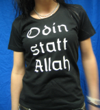 Odin statt Allah Girlie Shirt