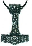 Thors Hammer Tribal Halskette