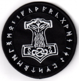 Mjoelnir Runes black (Patch)