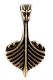 Drake Viking Ship (Pendant Antique Brass)