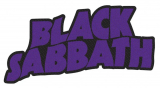 Black Sabbath - Logo Cut Out Patch