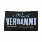 Gehasst Verdammt Vergttert - Logo Aufnher