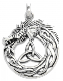 Braigh Midgard snake (Pendant in silver)